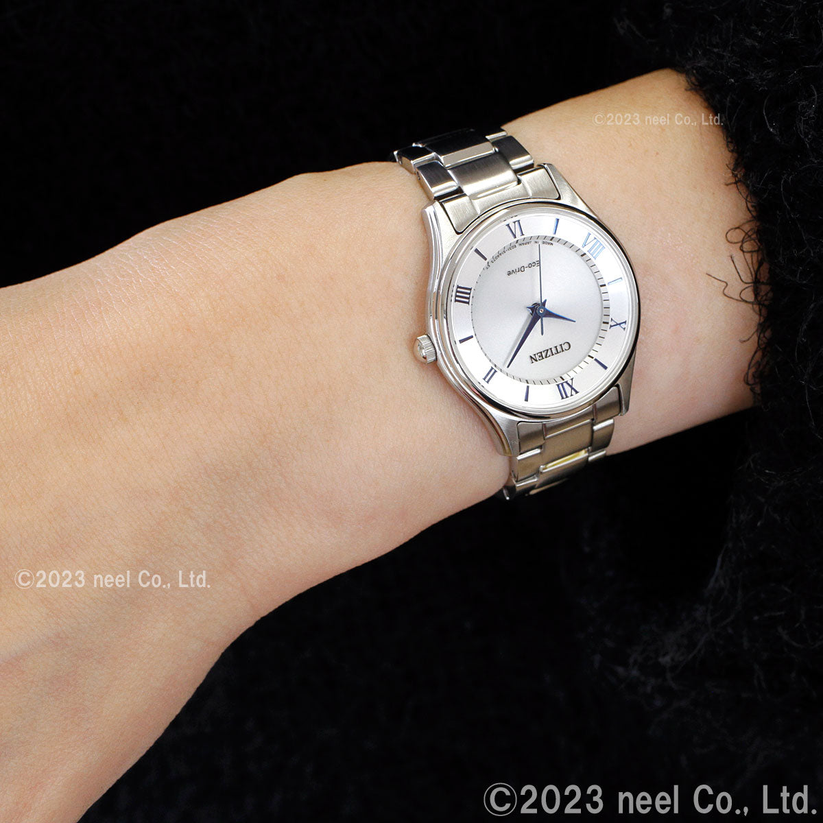 シチズン CITIZEN コレクション エコドライブ ソーラー 腕時計 レディース ペアモデル EM0400-51B