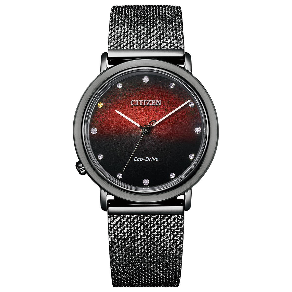 シチズン エル CITIZEN L エコドライブ 10周年記念 限定モデル 腕時計 レディース アンビリュナ Ambiluna 火 EM1007-47E