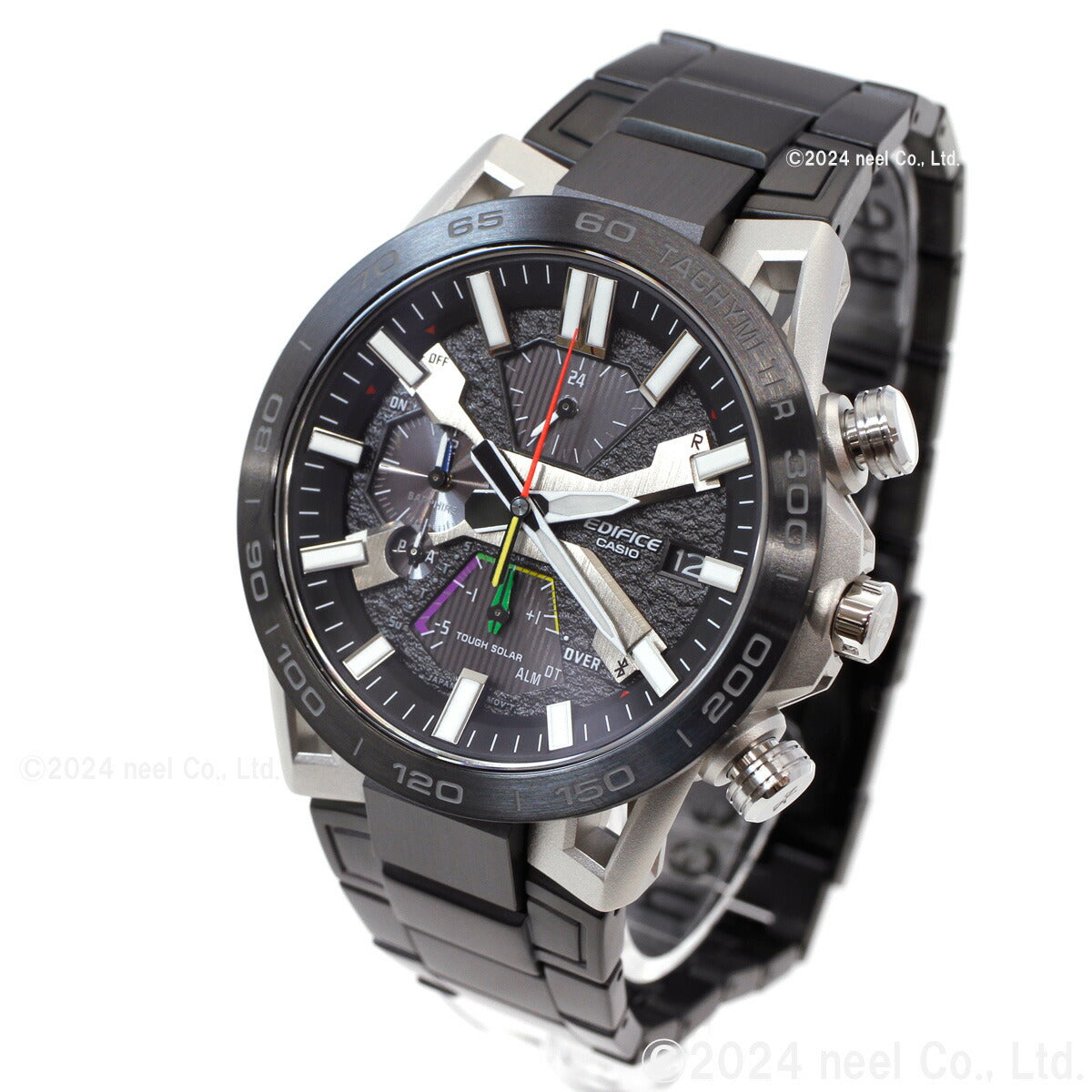 カシオ エディフィス CASIO EDIFICE SOSPENSIONE ソスペンシオーネ EQB-2000 ソーラー 腕時計 メンズ タフソーラー クロノグラフ EQB-2000YDC-1AJF スマートフォンリンク