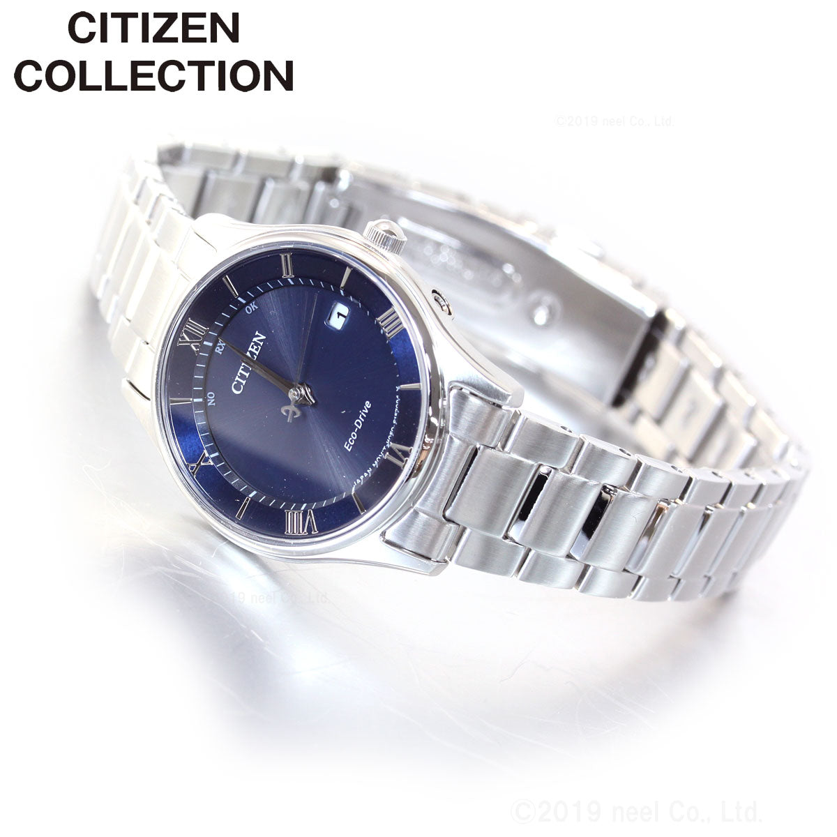 シチズンコレクション CITIZEN COLLECTION エコドライブ ソーラー 電波時計 腕時計 レディース 薄型シリーズ ES0000-79L