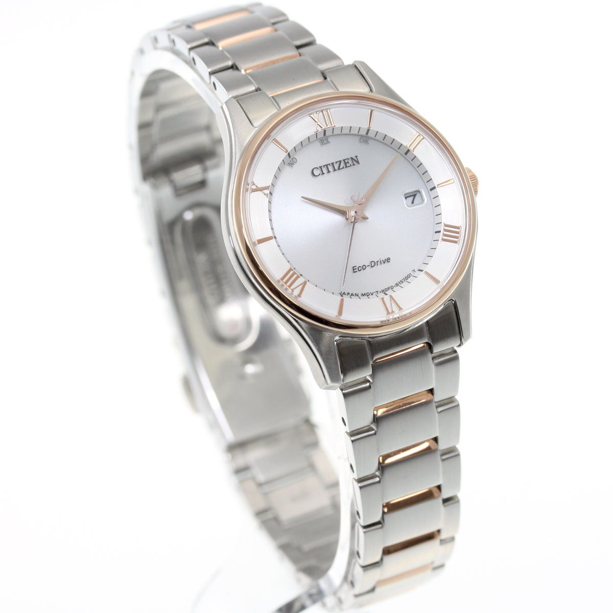 シチズンコレクション エコ・ドライブ 電波時計 レディース 腕時計 薄型 ペアモデル CITIZEN COLLECTION ES0002-57A