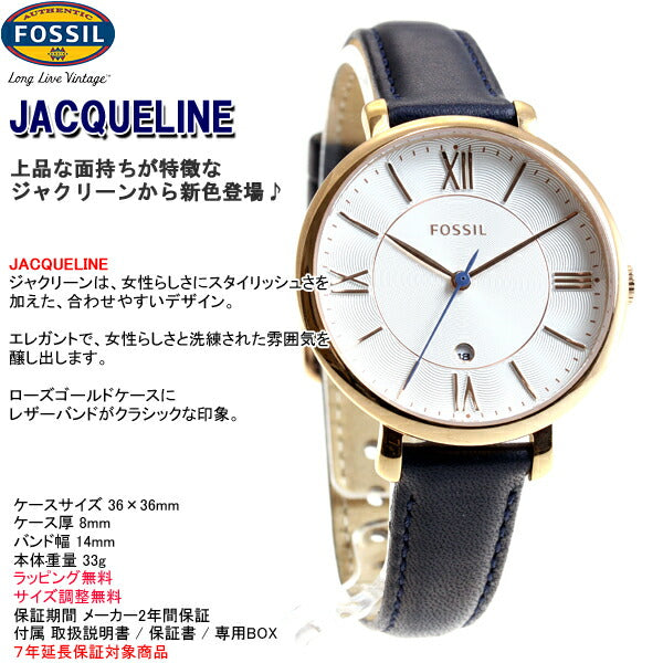 フォッシル FOSSIL 腕時計 レディース ジャクリーン JACQUELINE ES3843