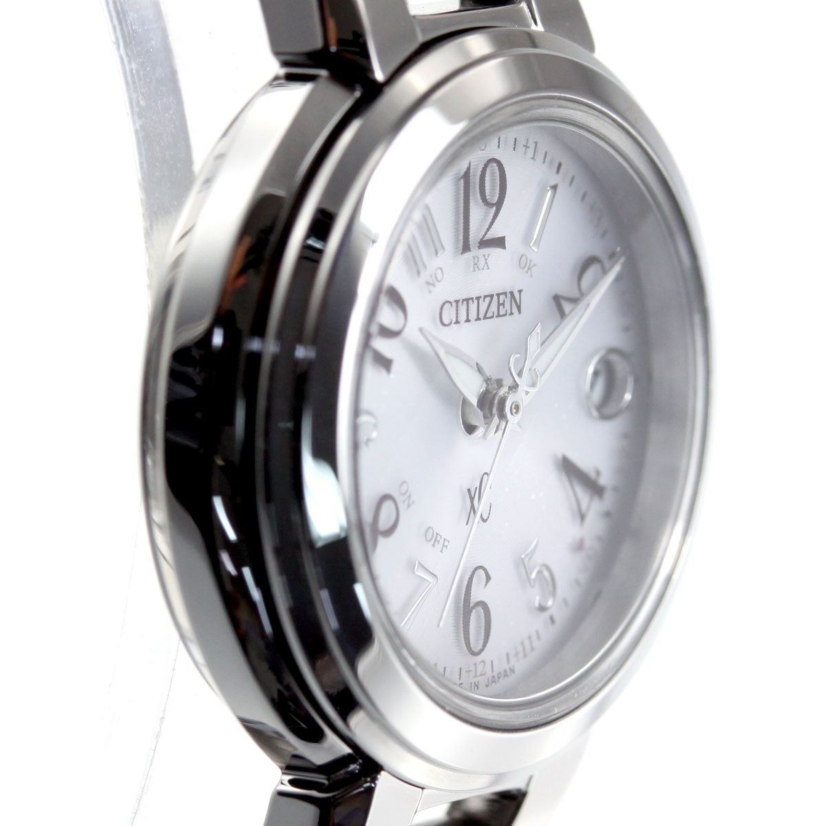 シチズン クロスシー エコドライブ 電波時計 腕時計 レディース ステンレススチールライン ハッピーフライト CITIZEN xC ES9430-54B