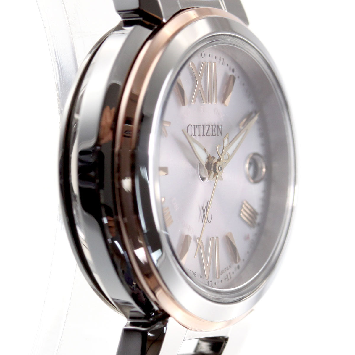 シチズン クロスシー エコドライブ 電波時計 腕時計 レディース ステンレススチールライン ハッピーフライト CITIZEN xC ES9434-53W