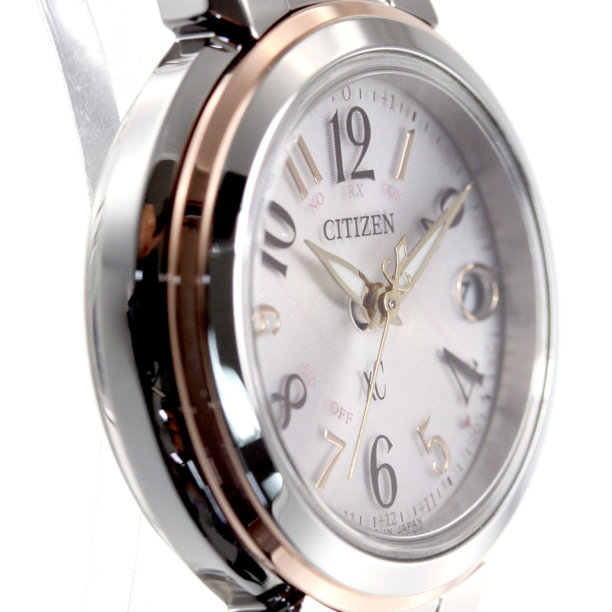 シチズン クロスシー エコドライブ 電波時計 腕時計 レディース ステンレススチールライン ハッピーフライト CITIZEN xC ES9434-53X