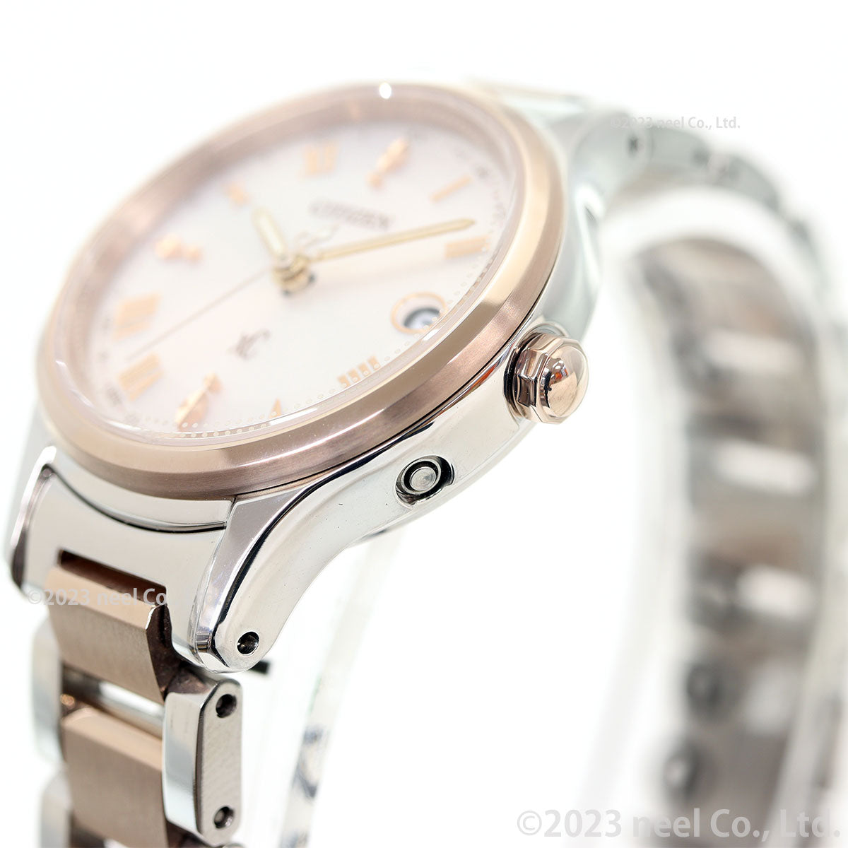 シチズン クロスシー エコドライブ 電波 xC ES9496-64W ティタニア ハッピーフライト レディース 腕時計 マスコミモデル CITIZEN hikari collection