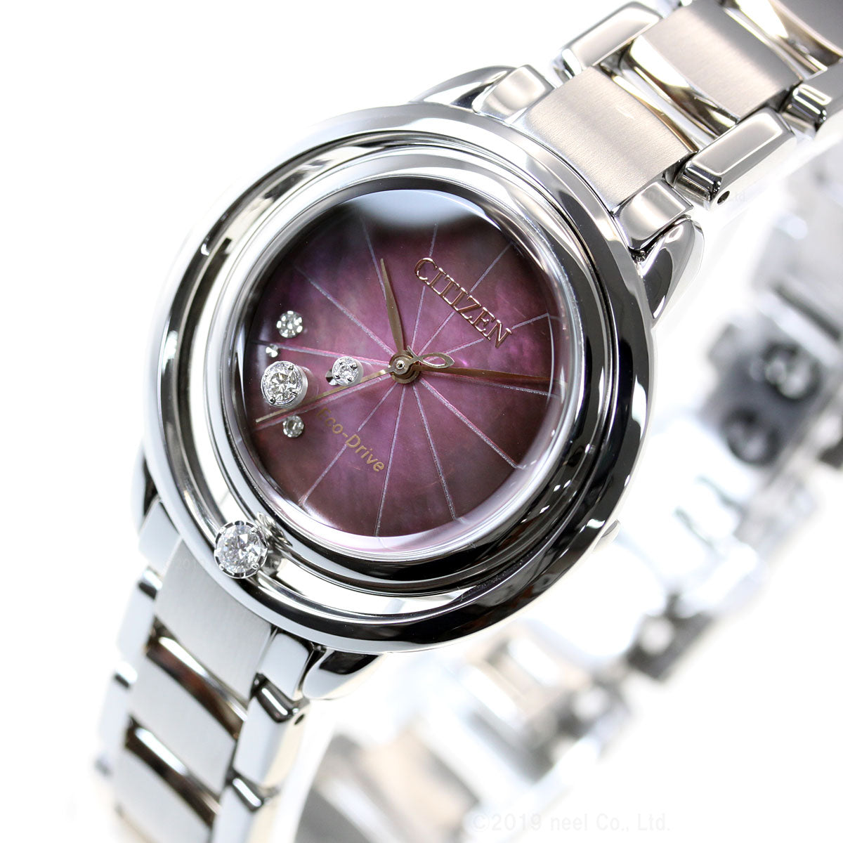 シチズン エル CITIZEN L エコドライブ 腕時計 レディース アークリーコレクション EW5529-55W