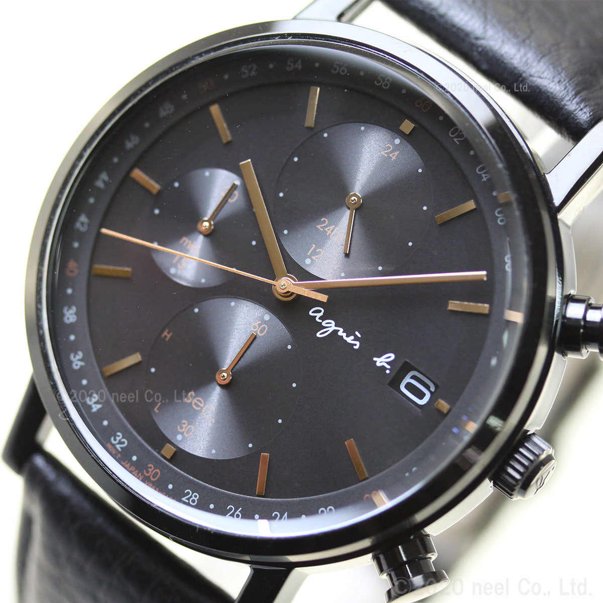 アニエスベー agnes b. ソーラー 腕時計 メンズ レディース ペアモデル オム HOMME FBRD935 FBSD935