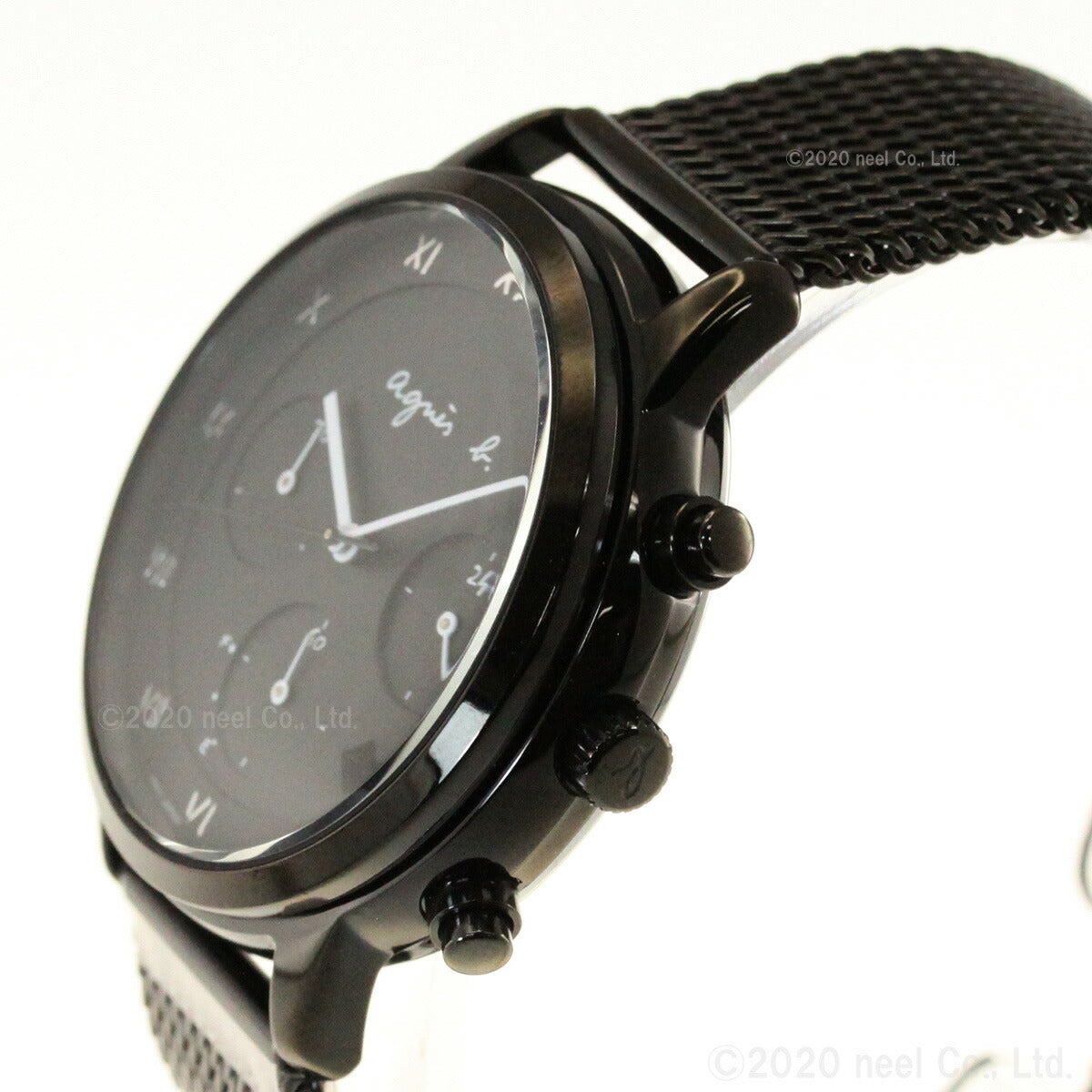 アニエスベー agnes b. ソーラー 腕時計 メンズ レディース ペアモデル マルチェロ Marcello FBRD939 FBSD939