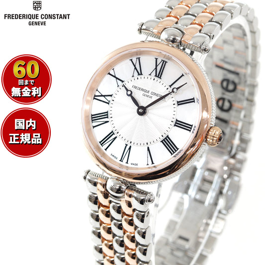 フレデリック・コンスタント FREDERIQUE CONSTANT クラシック アールデコ ラウンド 腕時計 レディース FC-200MPW2AR2B フレデリックコンスタント【60回分割手数料無料!】