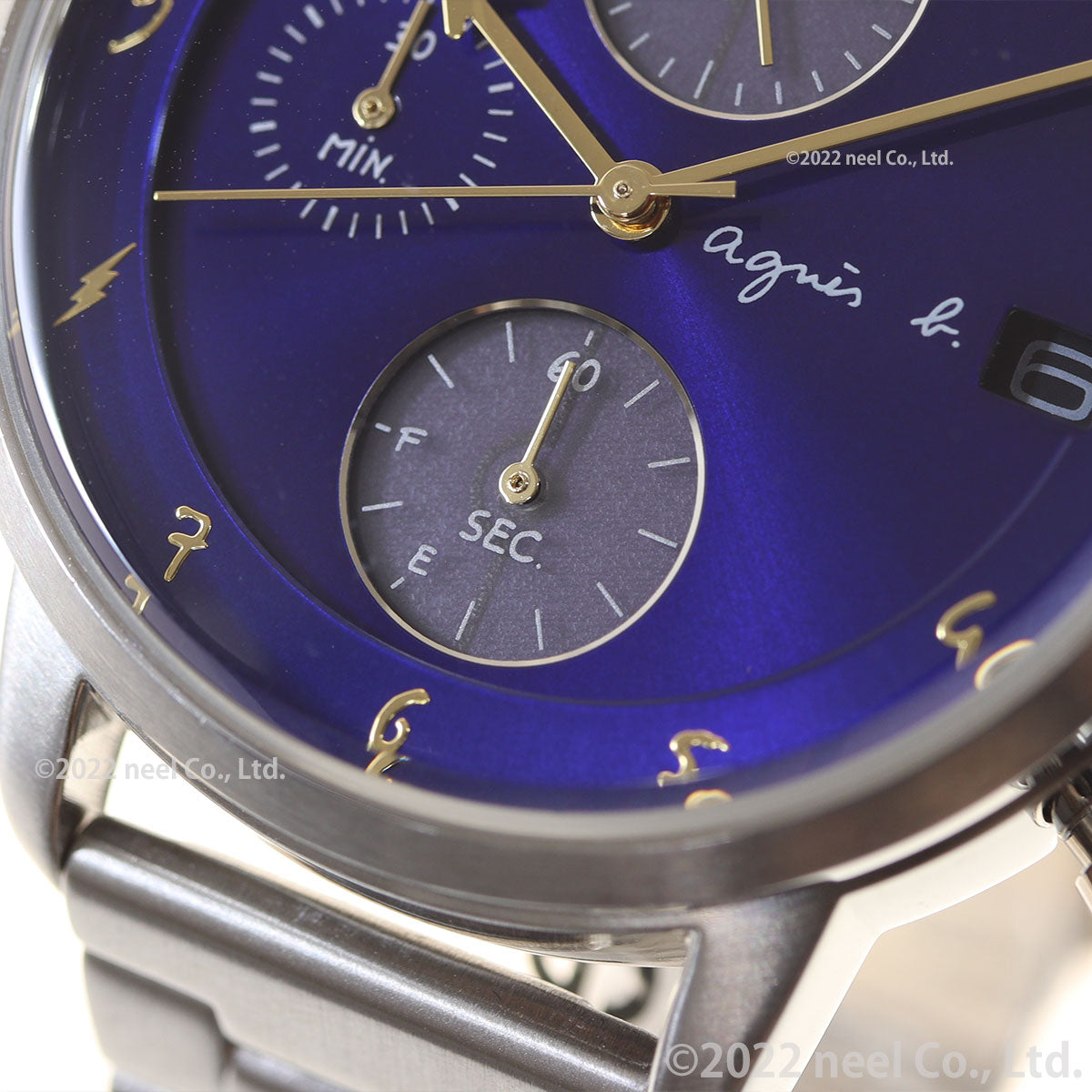 アニエスベー 時計 メンズ ソーラー 限定モデル 腕時計 agnes b. マルチェロ Marcello FCRD703 give love