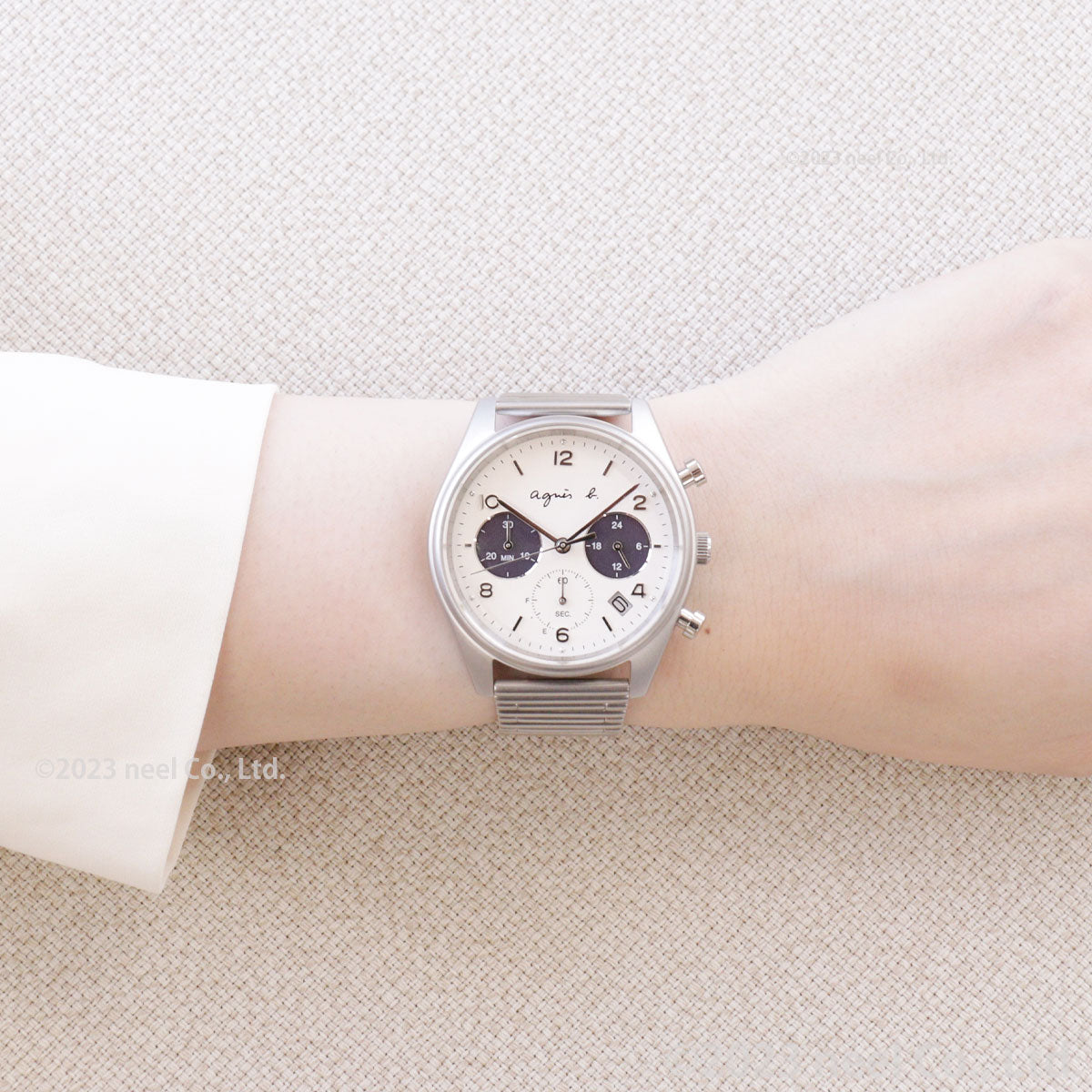 アニエスベー 時計 メンズ 限定モデル 腕時計 agnes b. FCRD707