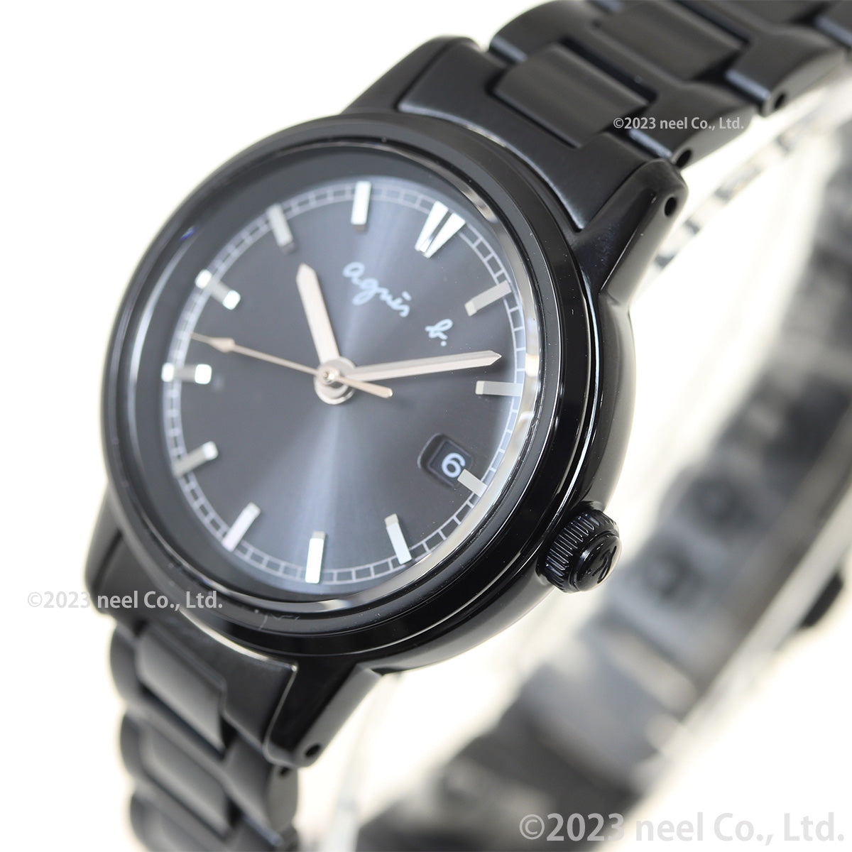 アニエスベー 時計 レディース ソーラー 腕時計 agnes b. サム SAM FCSD990