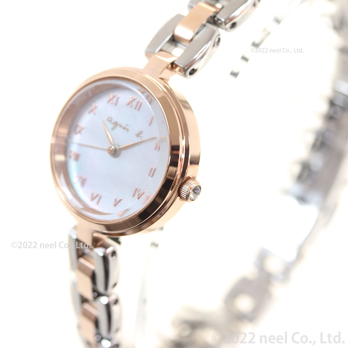 アニエスベー 時計 レディース ソーラー 腕時計 agnes b. マルチェロ Marcello FCSD994 ケース径 21.5mm