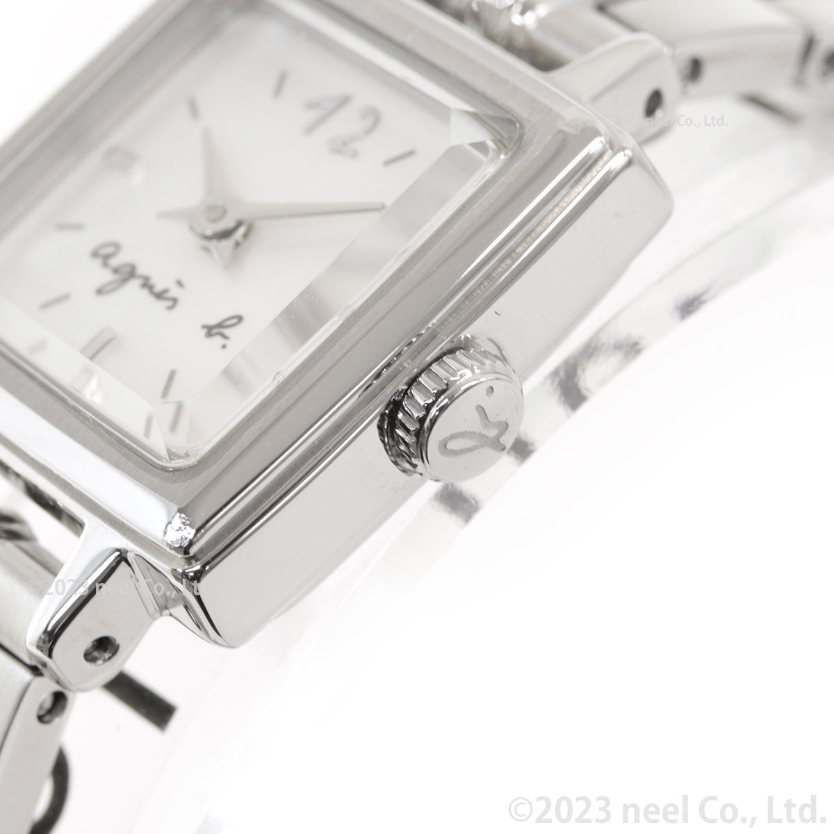 アニエスベー 時計 レディース FCSK749 限定モデル 腕時計 agnes b. アンクールドール ミニスクエア