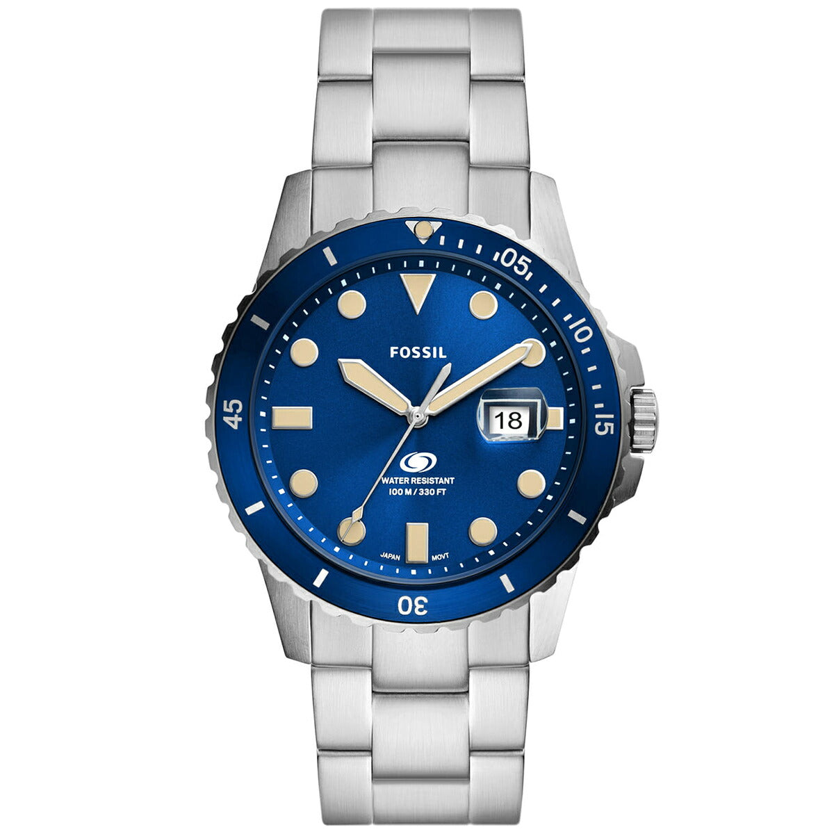 フォッシル FOSSIL 腕時計 メンズ FOSSIL BLUE フォッシルブルー FS5949 三針デイト ステンレス – neel  selectshop