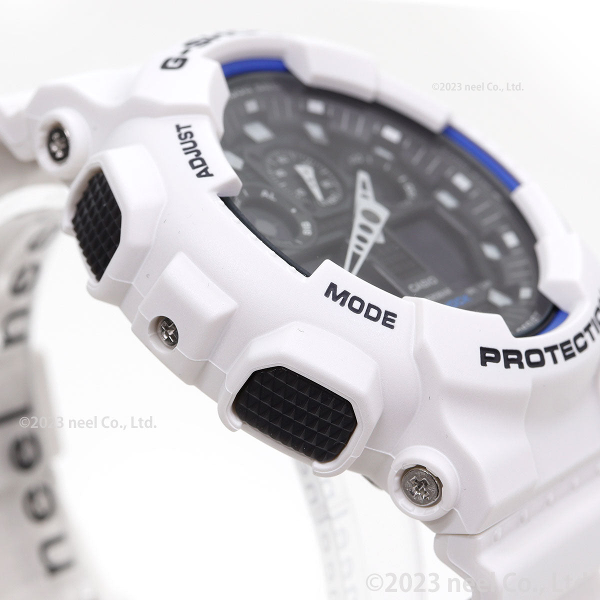 G-SHOCK ホワイト 白 カシオ Gショック 腕時計 メンズ アナデジ GA-100B-7AJF