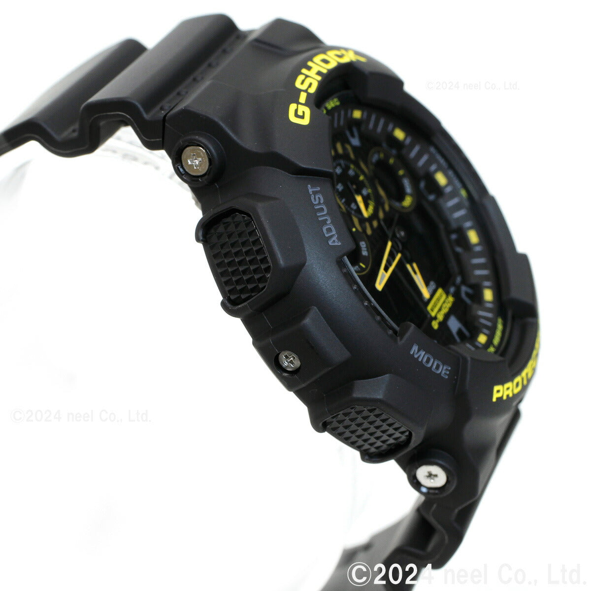 G-SHOCK アナデジ カシオ Gショック CASIO 腕時計 メンズ GA-100CY-1AJF Caution Yellow シリーズ ブラック イエロー