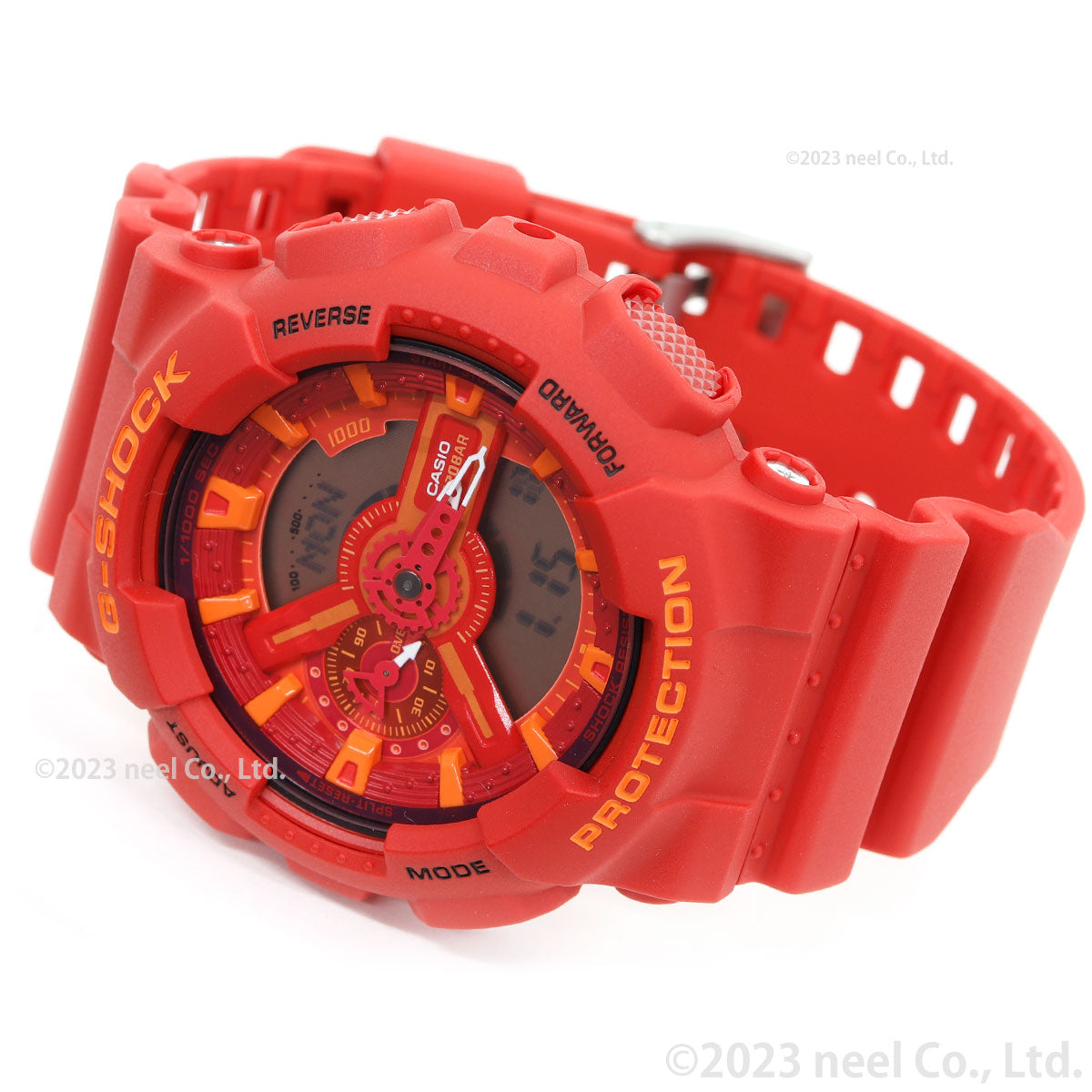 G-SHOCK 赤 ブルー＆レッドシリーズ アナデジ 腕時計 メンズ GA-110AC-4AJF