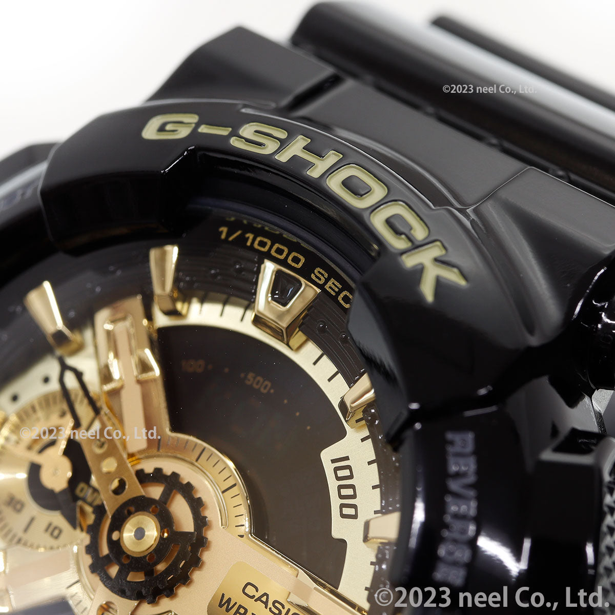 G-SHOCK カシオ Gショック 限定モデル アナデジ ブラック×ゴールドシリーズ 腕時計 メンズ Black×Gold Series GA-110GB-1AJF