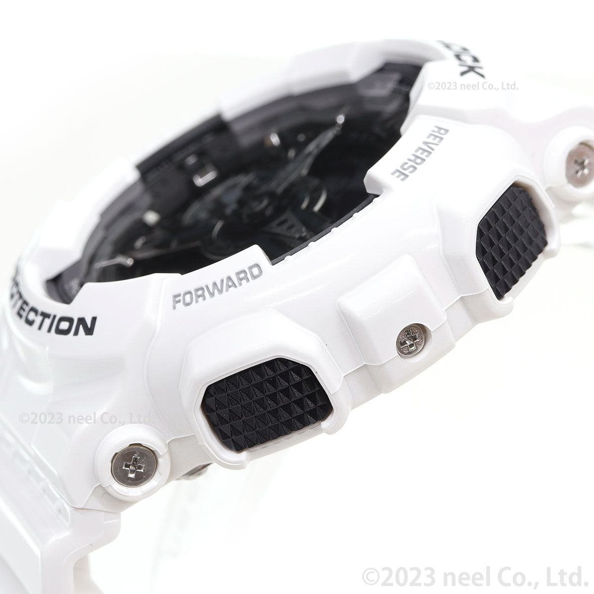 G-SHOCK ホワイト＆ブラック 白 腕時計 メンズ アナデジ GA-110GW-7AJF