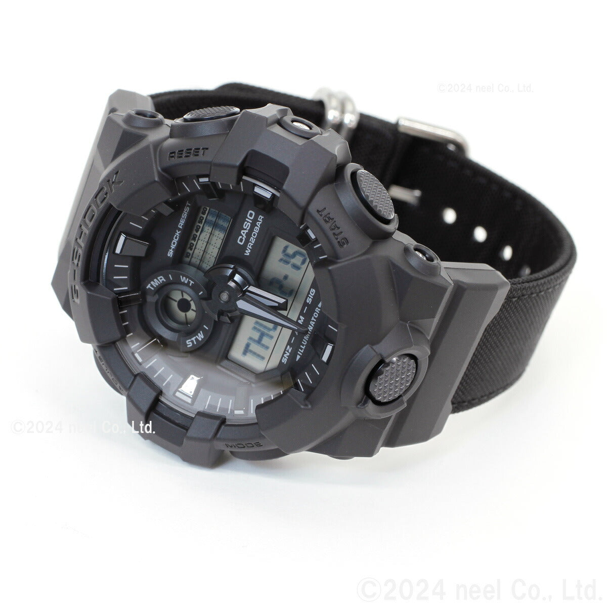 G-SHOCK カシオ Gショック CASIO アナデジ 限定モデル 腕時計 メンズ GA-700BCE-1AJF Utility black【2024 新作】