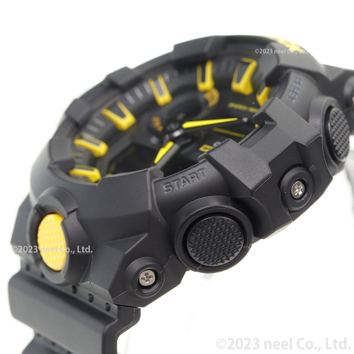 G-SHOCK アナデジ カシオ Gショック CASIO 腕時計 メンズ GA-700CY-1AJF Caution Yellow シリーズ ブラック イエロー