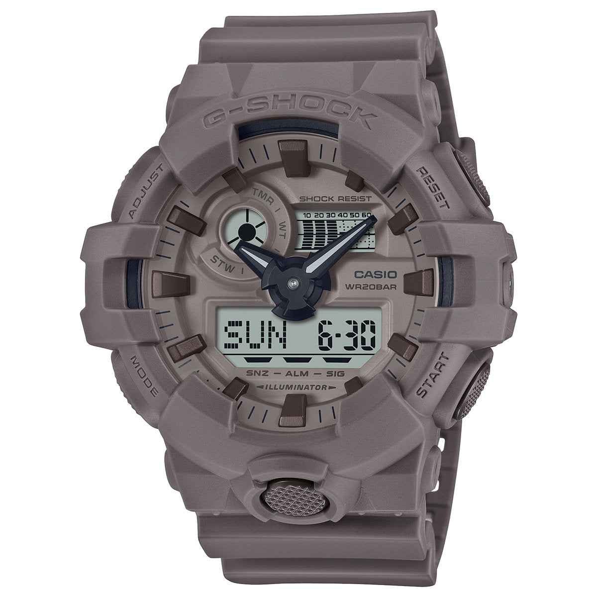 G-SHOCK アナデジ カシオ Gショック CASIO 腕時計 メンズ GA-700NC-5AJF Natural color シリーズ 岩