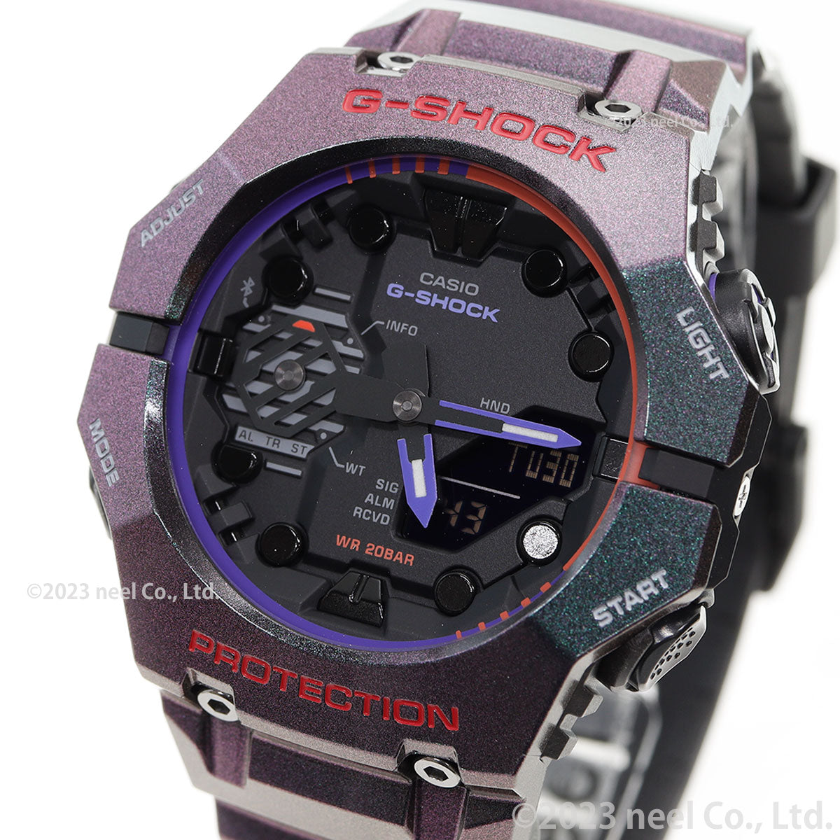 G-SHOCK Gショック GA-B001AH-6AJF メンズ アナデジ 限定モデル 腕時計 パープル Bluetooth搭載 スマートフォンリンク CASIO カシオ