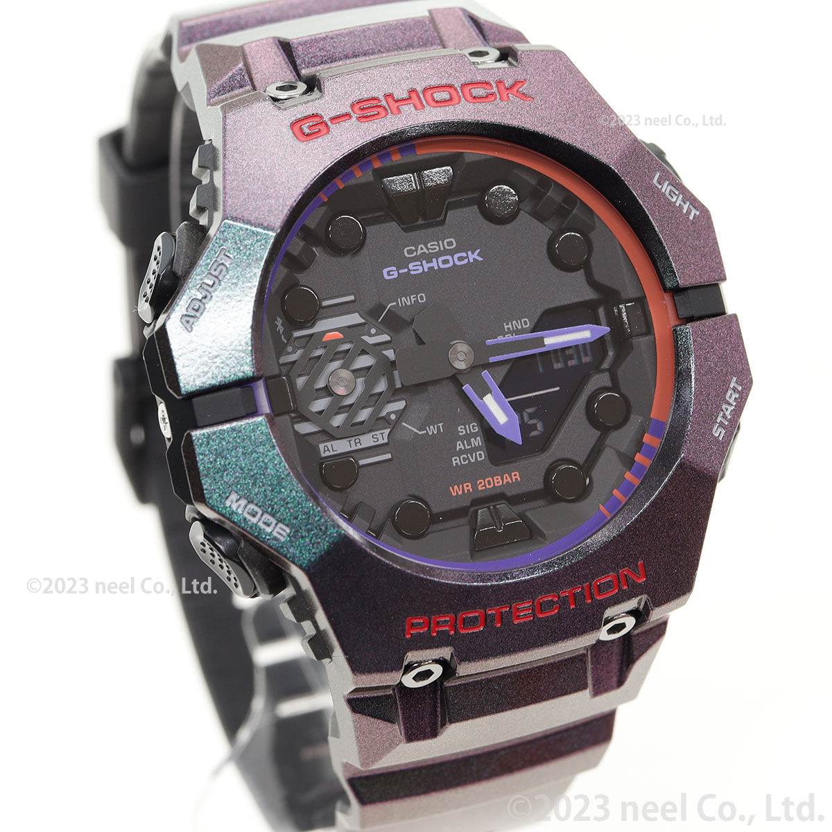 G-SHOCK Gショック GA-B001AH-6AJF メンズ アナデジ 限定モデル 腕時計 パープル Bluetooth搭載 スマートフォンリンク CASIO カシオ