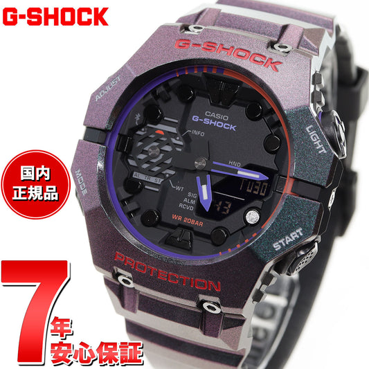 G-SHOCK Gショック GA-B001AH-6AJF メンズ アナデジ 限定モデル 腕時計 パープル Bluetooth搭載 スマートフォンリンク CASIO カシオ