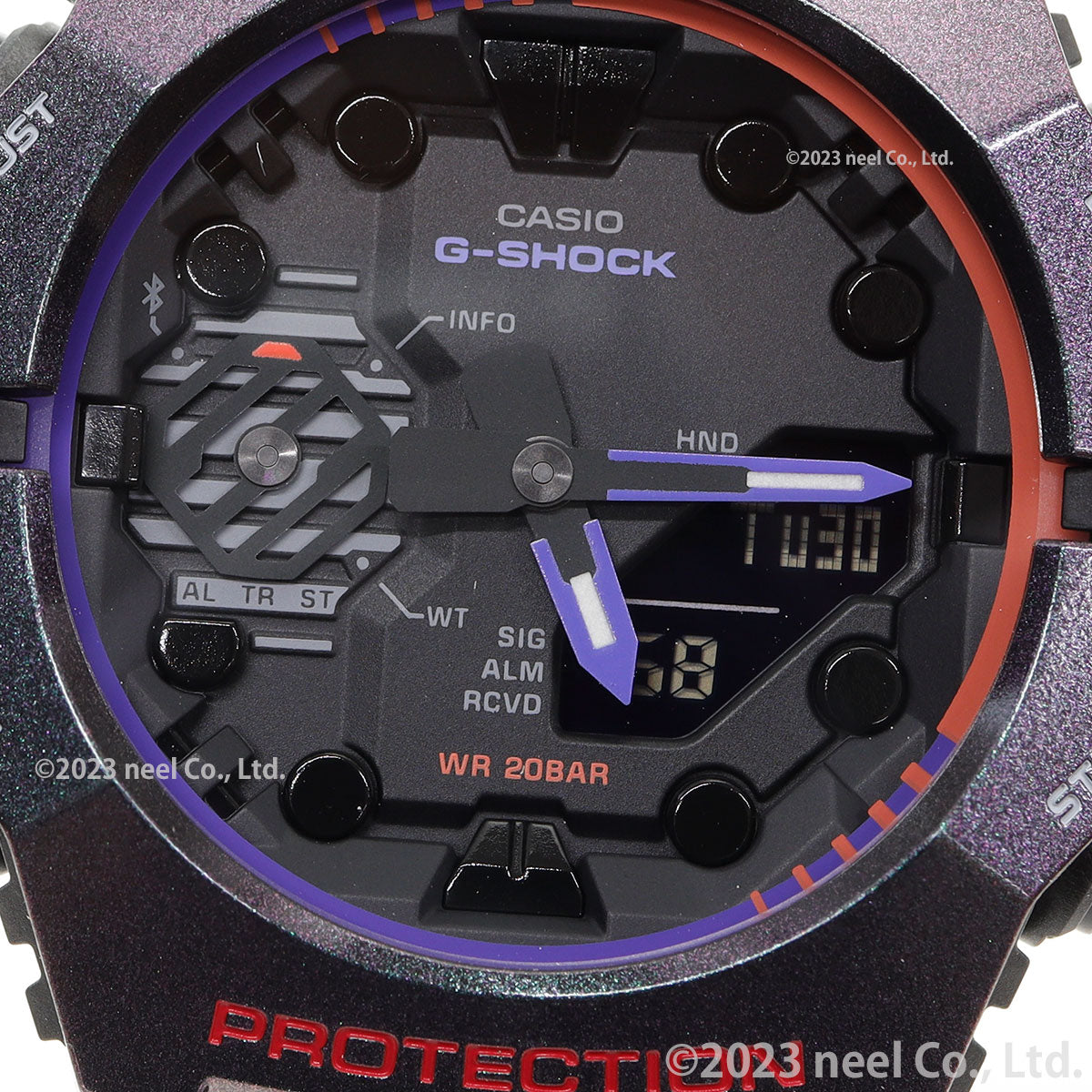 G-SHOCK Gショック GA-B001AH-6AJF メンズ アナデジ 限定モデル 腕時計 パープル Bluetooth搭載 スマートフォンリンク CASIO カシオ