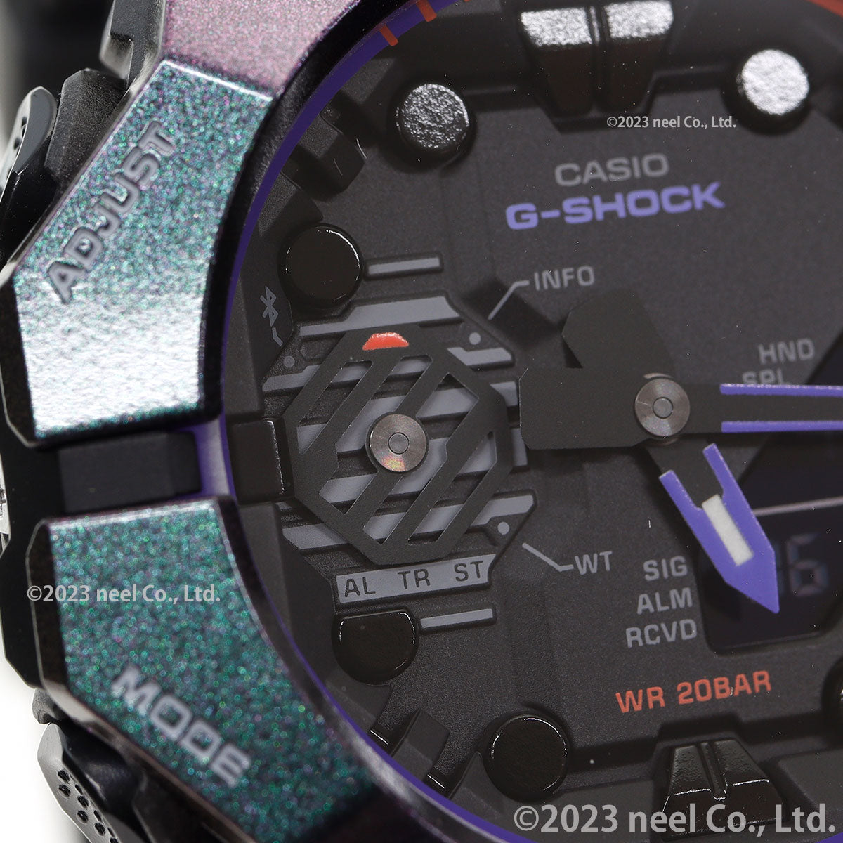 G-SHOCK Gショック GA-B001AH-6AJF メンズ アナデジ 限定モデル 腕時計 パープル Bluetooth搭載 スマートフォンリンク CASIO カシオ