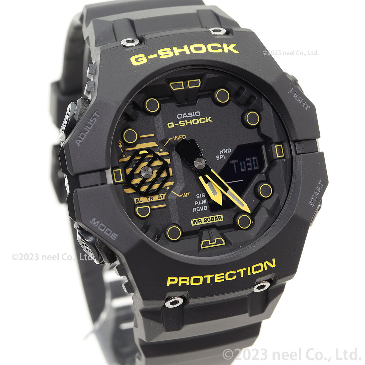 G-SHOCK カシオ Gショック CASIO GA-B001CY-1AJF アナデジ 腕時計 メンズ Caution Yellow シリーズ ブラック イエロー スマートフォンリンク