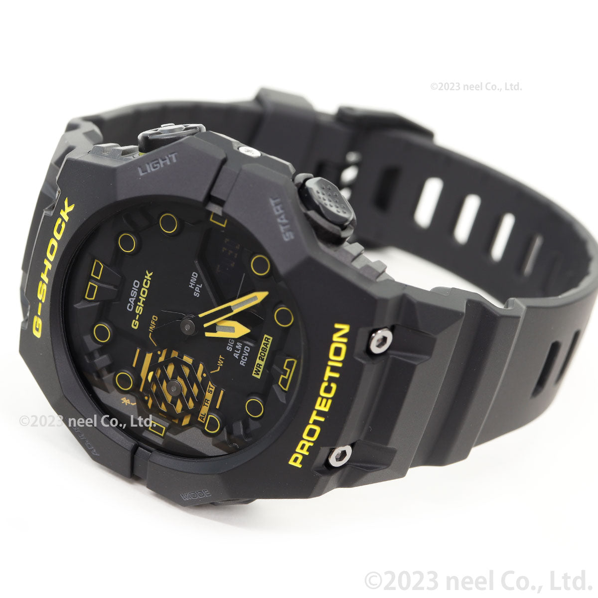 G-SHOCK カシオ Gショック CASIO GA-B001CY-1AJF アナデジ 腕時計 メンズ Caution Yellow シリーズ ブラック イエロー スマートフォンリンク