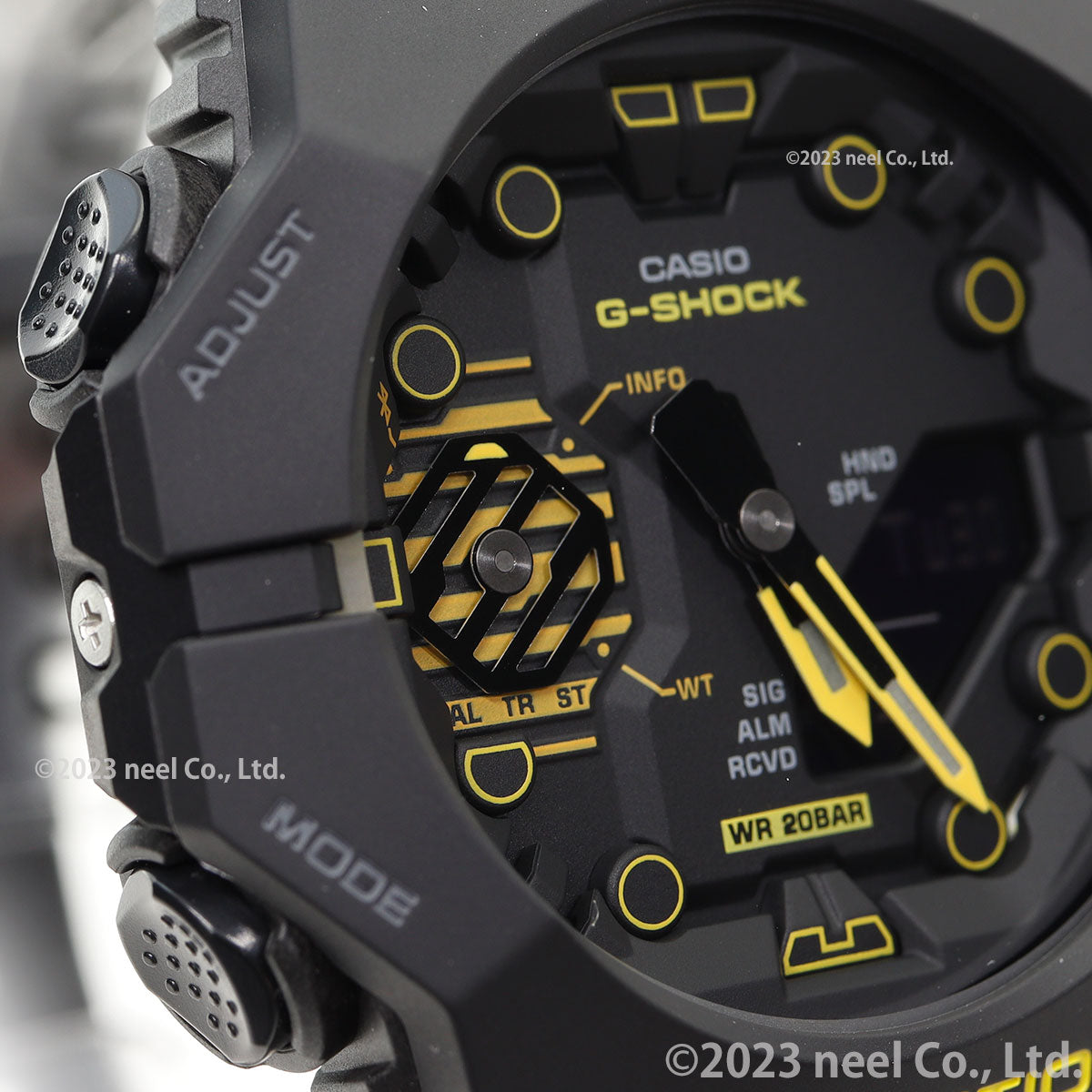 G-SHOCK カシオ Gショック CASIO GA-B001CY-1AJF アナデジ 腕時計 メンズ Caution Yellow シリーズ ブラック イエロー スマートフォンリンク