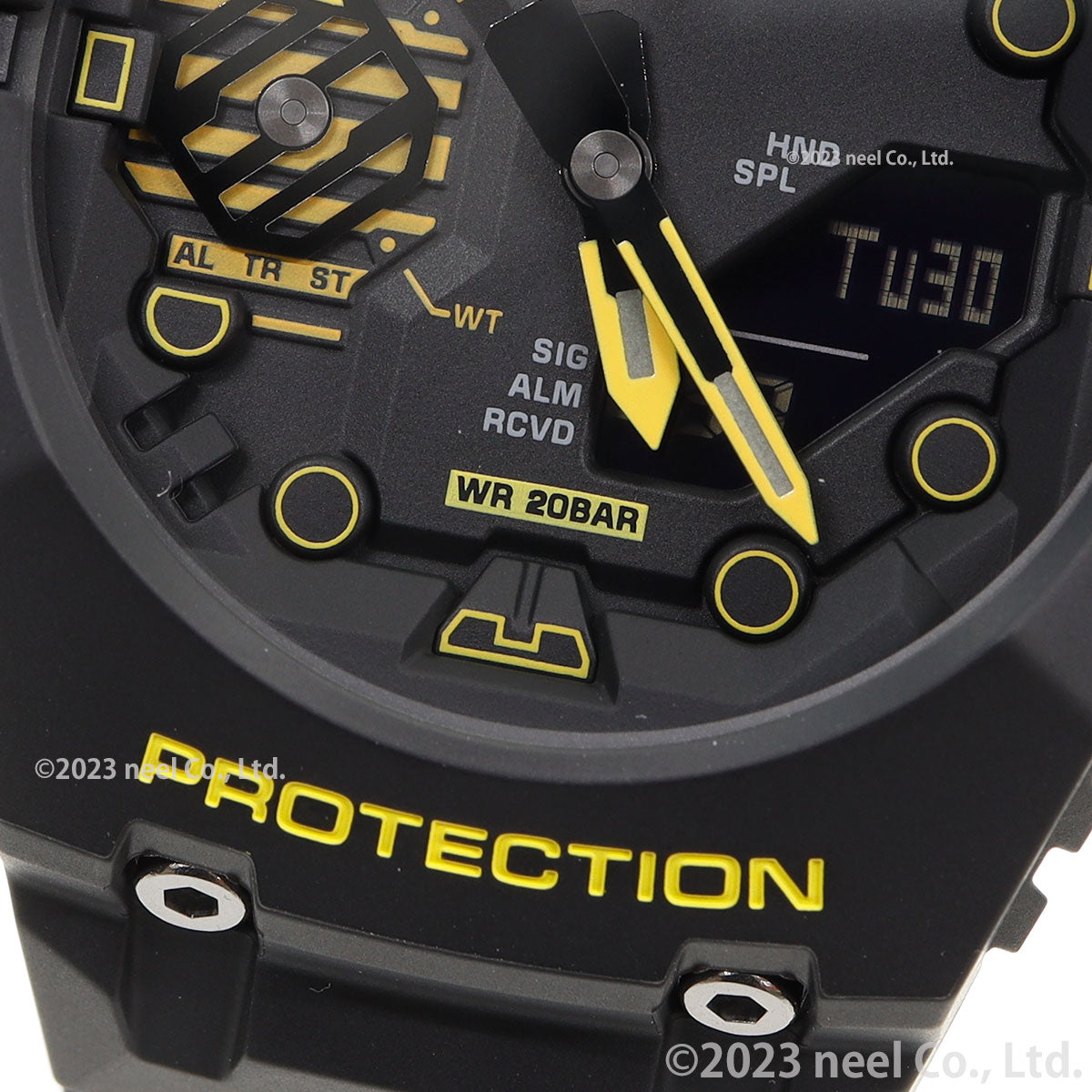 G-SHOCK カシオ Gショック CASIO GA-B001CY-1AJF アナデジ 腕時計 メンズ Caution Yellow シリーズ ブラック イエロー スマートフォンリンク