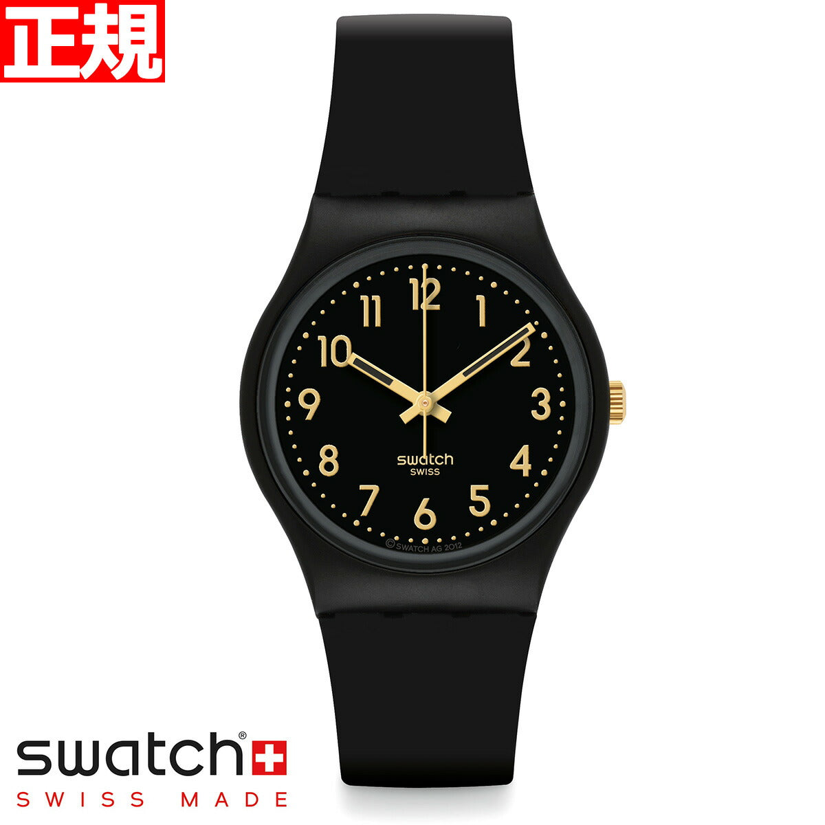 swatch スウォッチ 腕時計 メンズ レディース オリジナルズ ジェント ゴールデン・タック Originals Gent GOLDEN TAC GB274