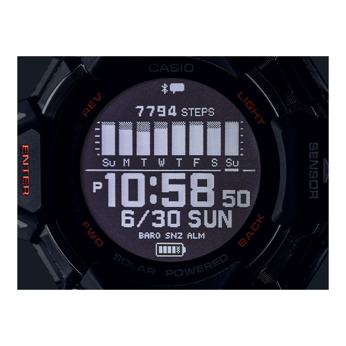 G-SHOCK G-SQUAD カシオ Gショック ジースクワッド CASIO GBD-H2000-1AJR Bluetooth搭載 GPS 腕時計 メンズ スマートフォンリンク