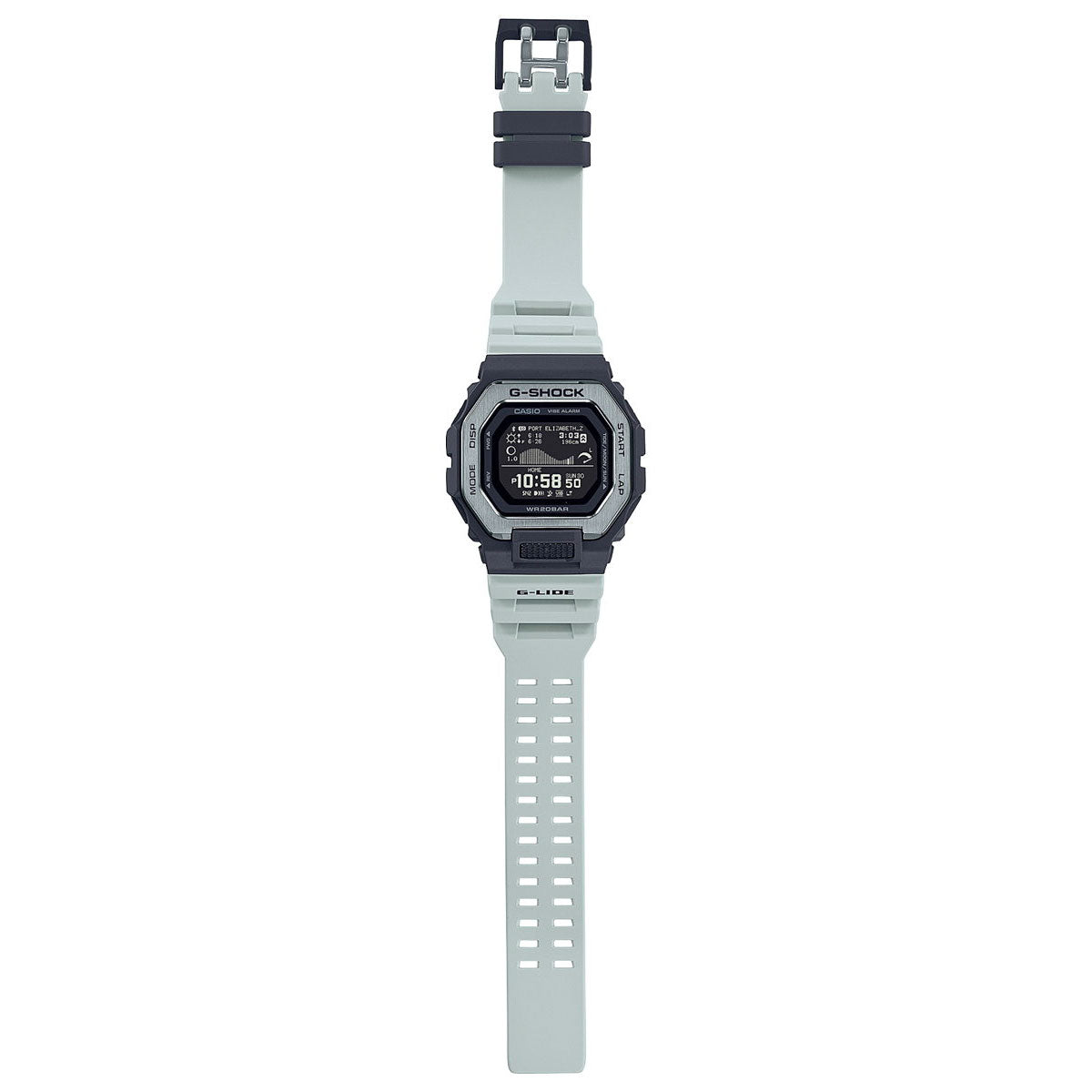 G-SHOCK カシオ G-LIDE Gショック Gライド デジタル 腕時計 メンズ CASIO GBX-100TT-8JF タイムトラベル サーフィン イメージ