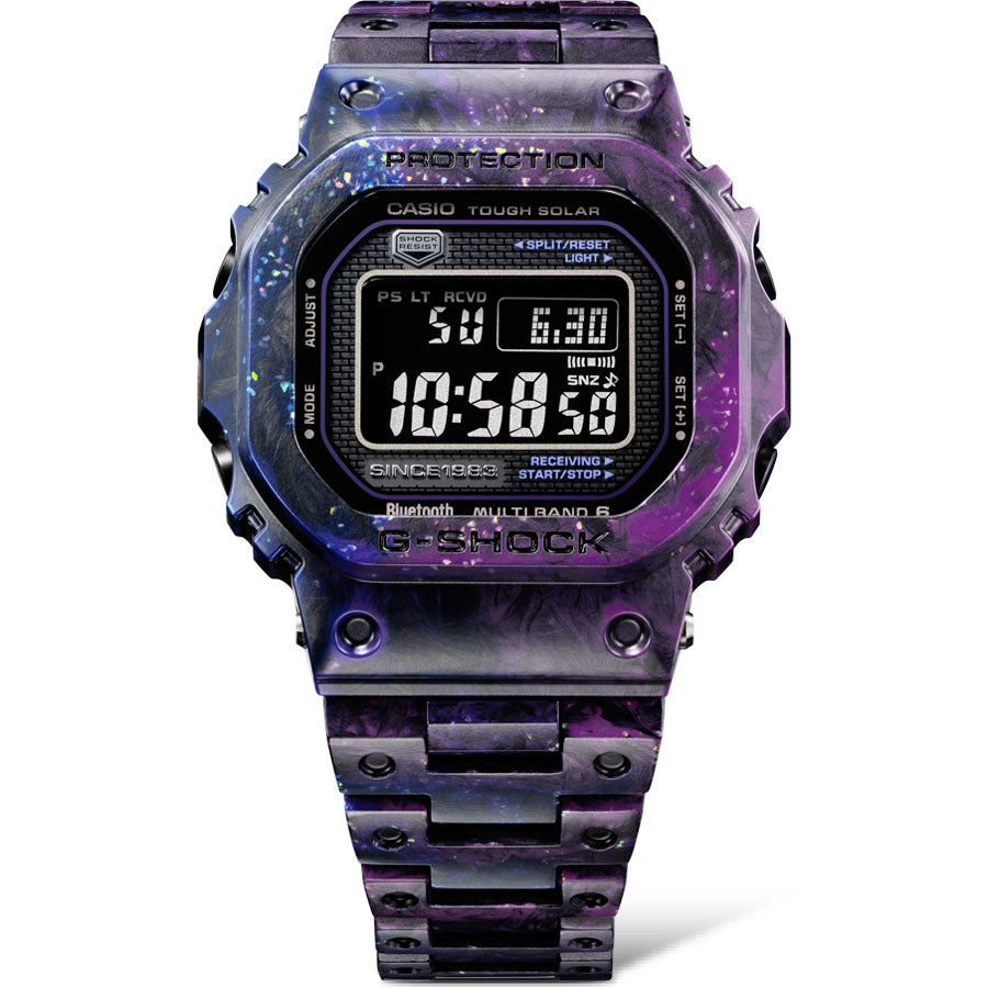 G-SHOCK カシオ Gショック CASIO 40th Anniversary MULTIPLEX CARBON EDITION  GCW-B5000UN-6JR デジタル 限定モデル 腕時計 メンズ パープル