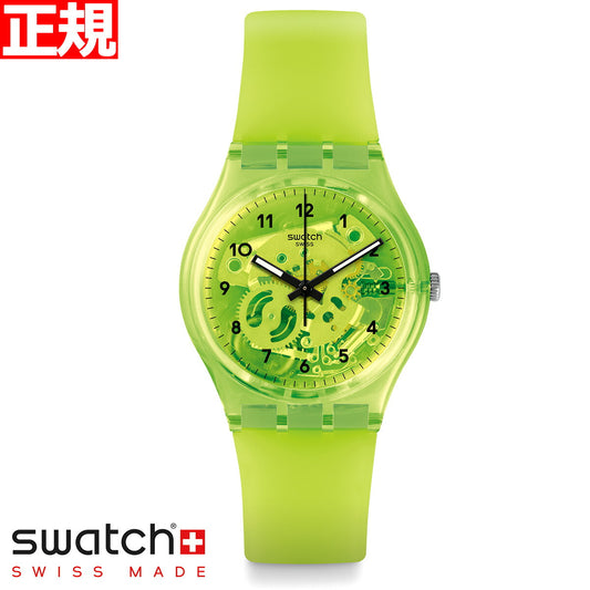 swatch スウォッチ 腕時計 メンズ レディース オリジナルズ ジェント レモン・フレーバー Originals Gent LEMON FLAVOUR GG227