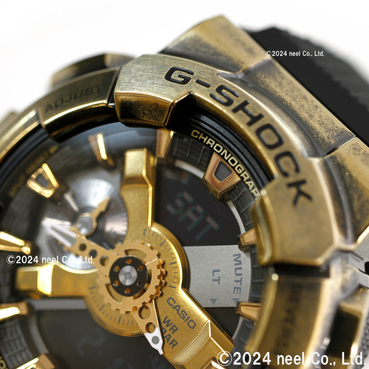 G-SHOCK カシオ Gショック CASIO メンズ 腕時計 アナデジ GM-110VG-1A9JR STEAMPUNK シリーズ メタルカバー ゴールド