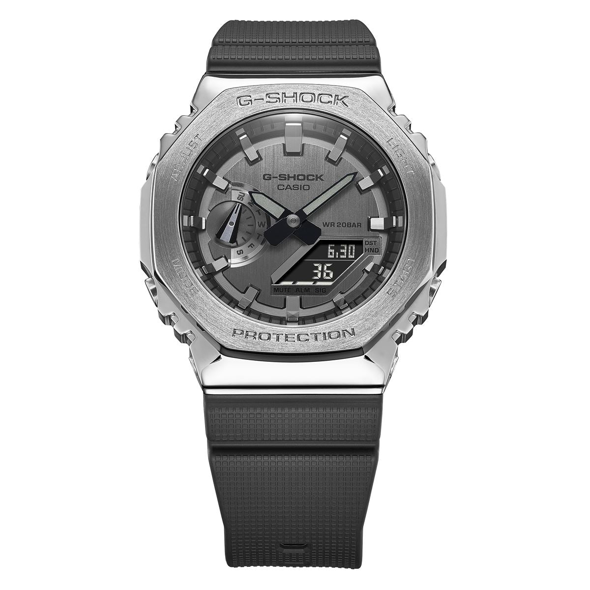 G-SHOCK Gショック メタル カシオ CASIO 腕時計 メンズ グレー