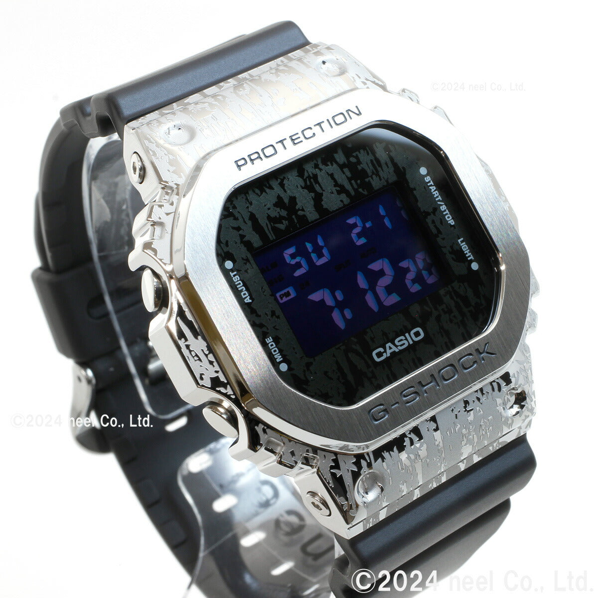G-SHOCK デジタル カシオ Gショック CASIO オンライン限定モデル 腕時計 メンズ GM-5600GC-1JF GRUNGE CAMOUFLAGE Series メタルカバー【2024 新作】