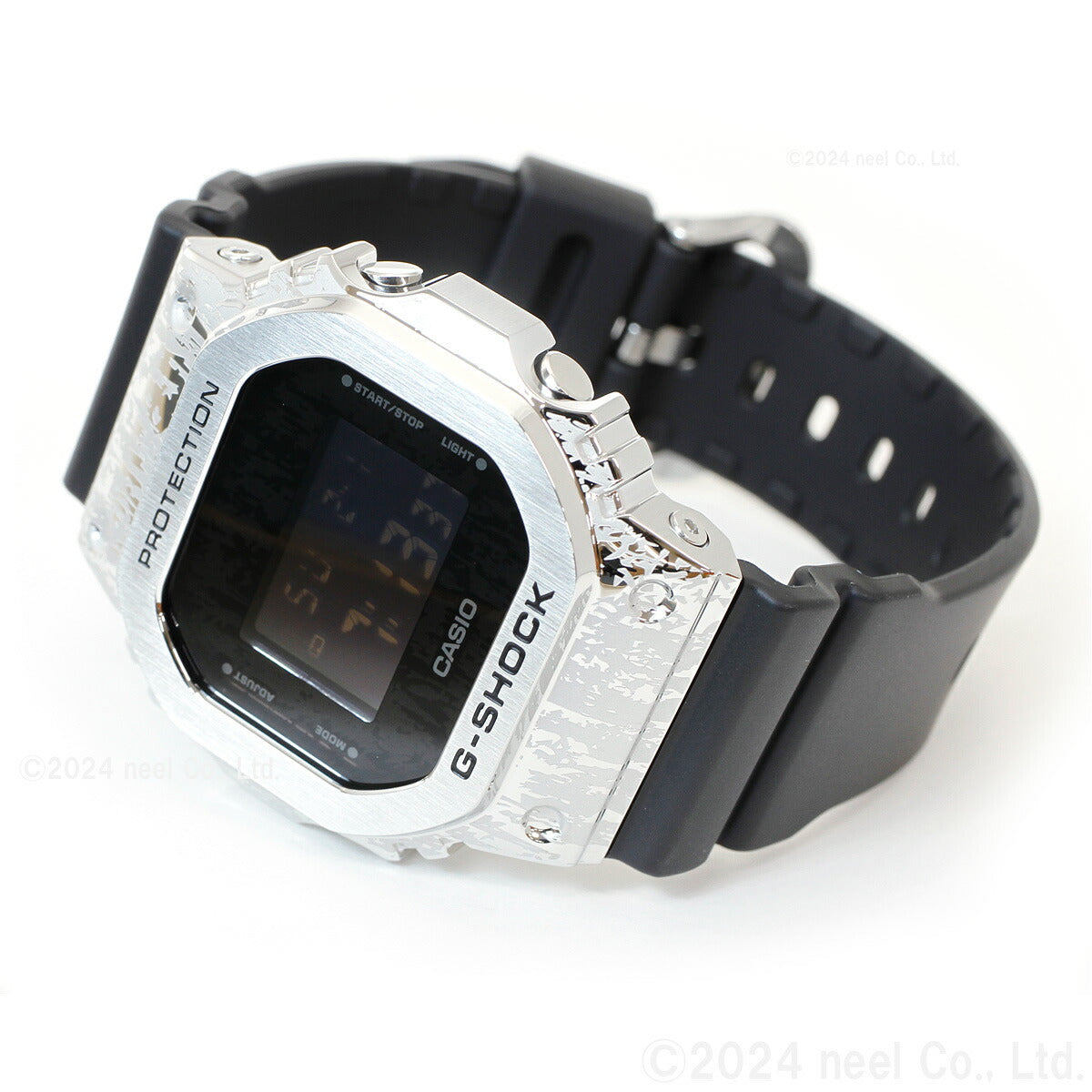 G-SHOCK デジタル カシオ Gショック CASIO オンライン限定モデル 腕時計 メンズ GM-5600GC-1JF GRUNGE CAMOUFLAGE Series メタルカバー【2024 新作】
