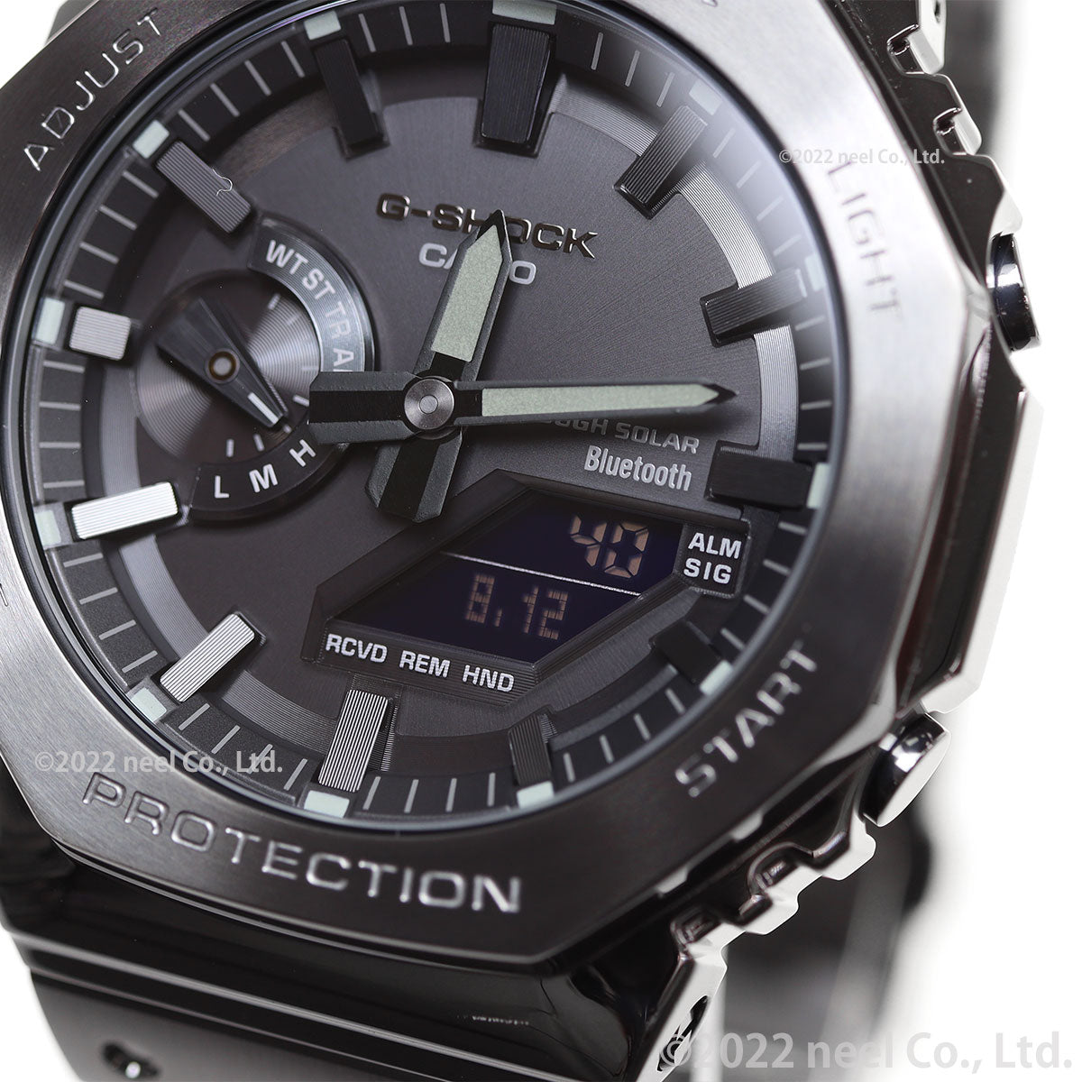 G-SHOCK カシオ Gショック CASIO GM-B2100BD-1AJF タフソーラー フルメタル ブラック 腕時計 メンズ スマートフォンリンク