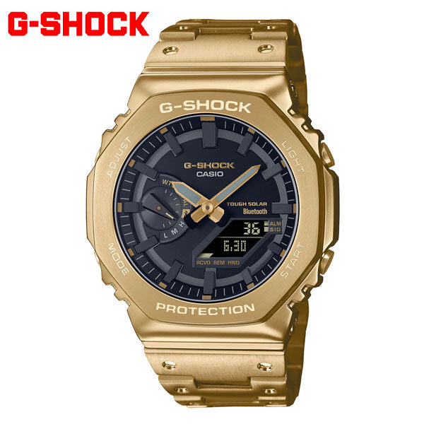 G-SHOCK カシオ Gショック CASIO GM-B2100GD-9AJF タフソーラー フルメタル ゴールド 腕時計 メンズ スマートフォンリンク