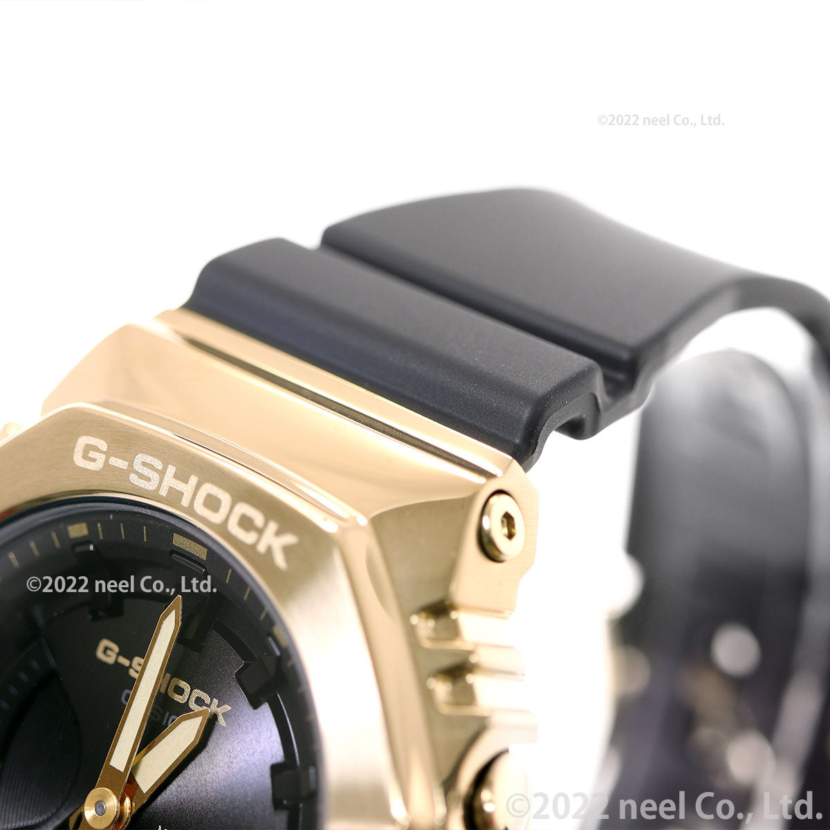G-SHOCK カシオ Gショック CASIO アナデジ 腕時計 メンズ レディース GM-S2100GB-1AJF ブラック ゴールド メタルカバー コンパクトサイズ