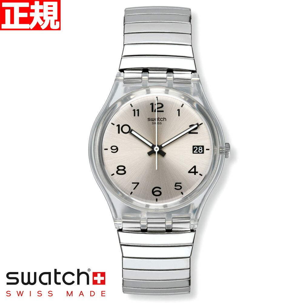 swatch スウォッチ 腕時計 メンズ レディース オリジナルズ ジェント シルバーオール Originals Gent SILVERALL S GM416B